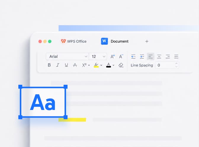 Document formatting tools in WPS